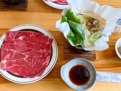 白駒荘での夕食