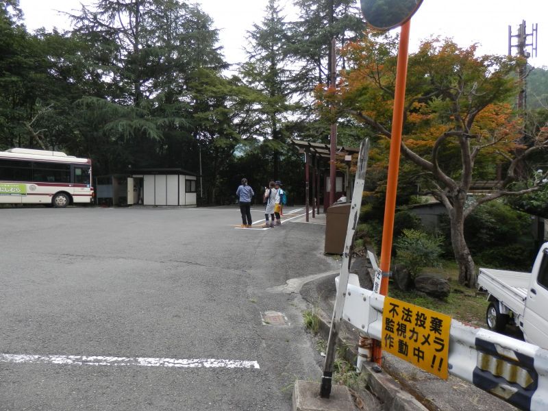 清滝バス停 きよたきばすてい 100m 京都 北摂 ヤマレコ