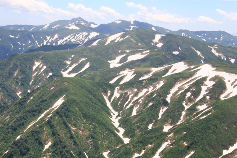 大朝日岳 おおあさひだけ 1870 66m 朝日 出羽三山 ヤマレコ