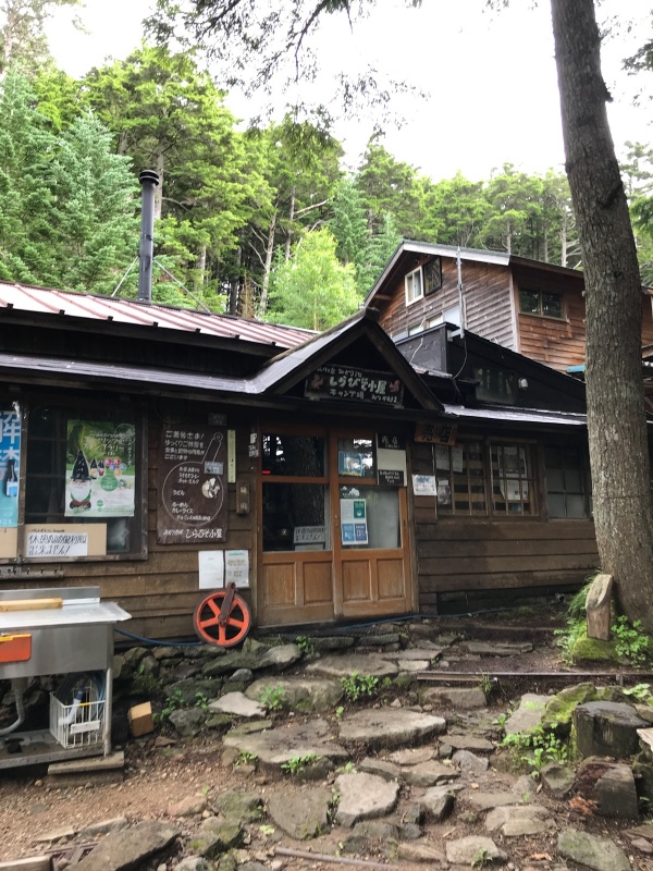 しらびそ小屋 40m 深い森のリスが集まる山小屋 八ヶ岳 蓼科 ヤマレコ