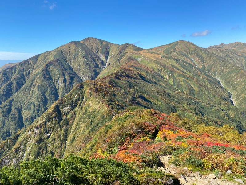 大朝日岳 おおあさひだけ 1870 66m 朝日 出羽三山 ヤマレコ