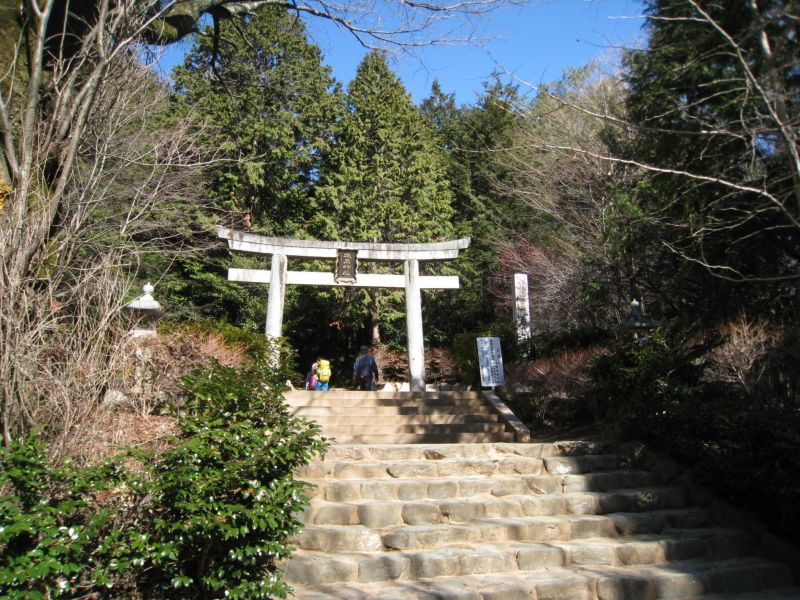 砥鹿神社鳥居 とがじんじゃとりい 東海 ヤマレコ