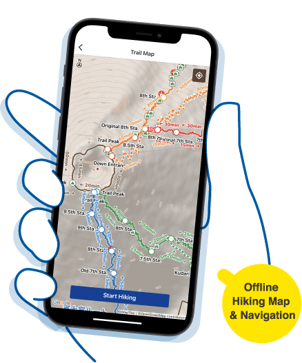 Offline Hiking Map and Navigation