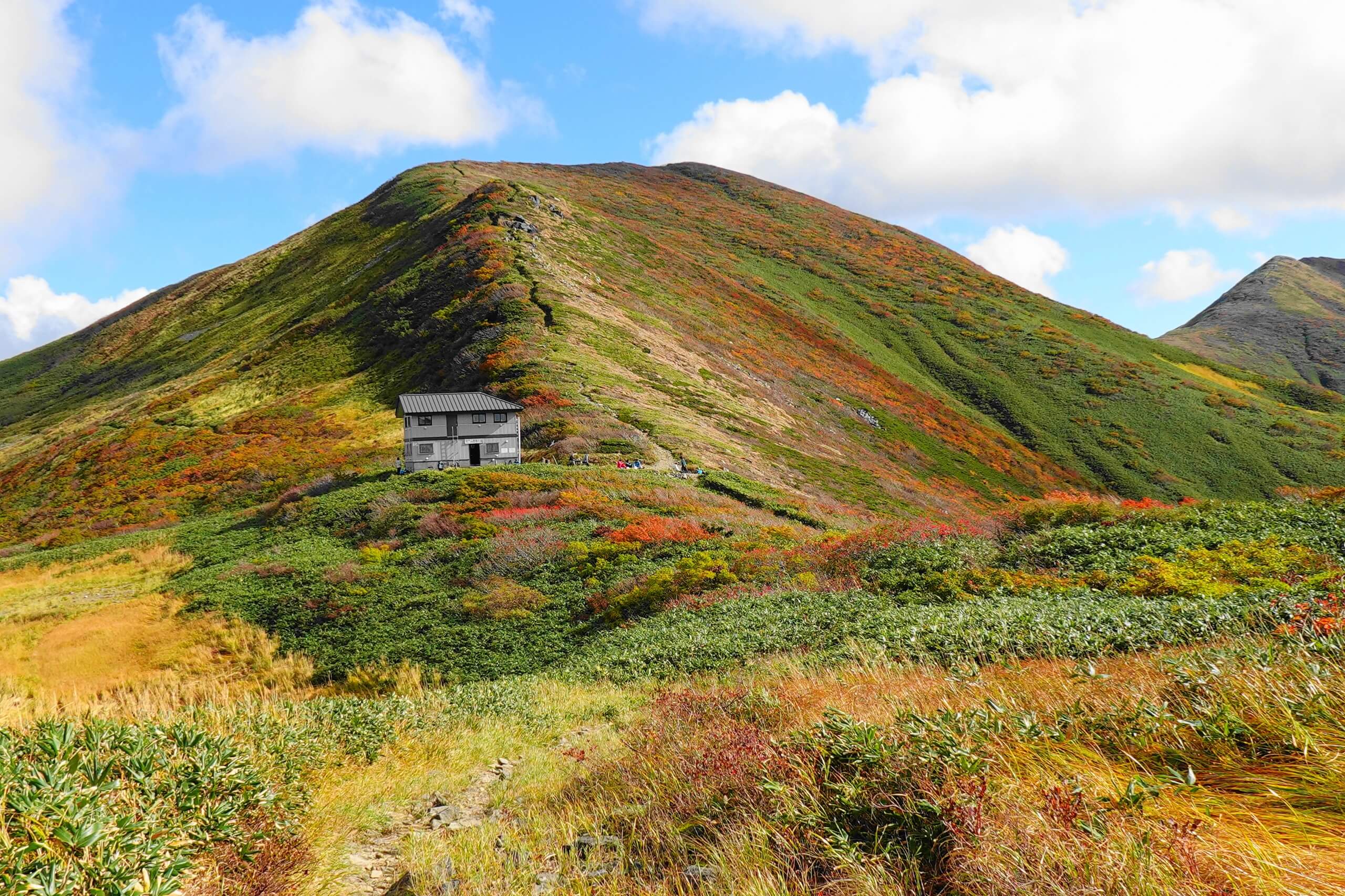 "竜門山避難小屋"
